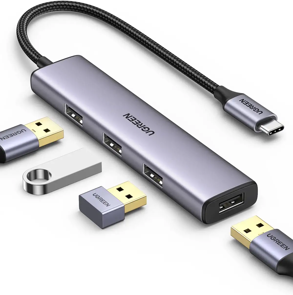 Разветвитель USB UGREEN CM473 (20841)