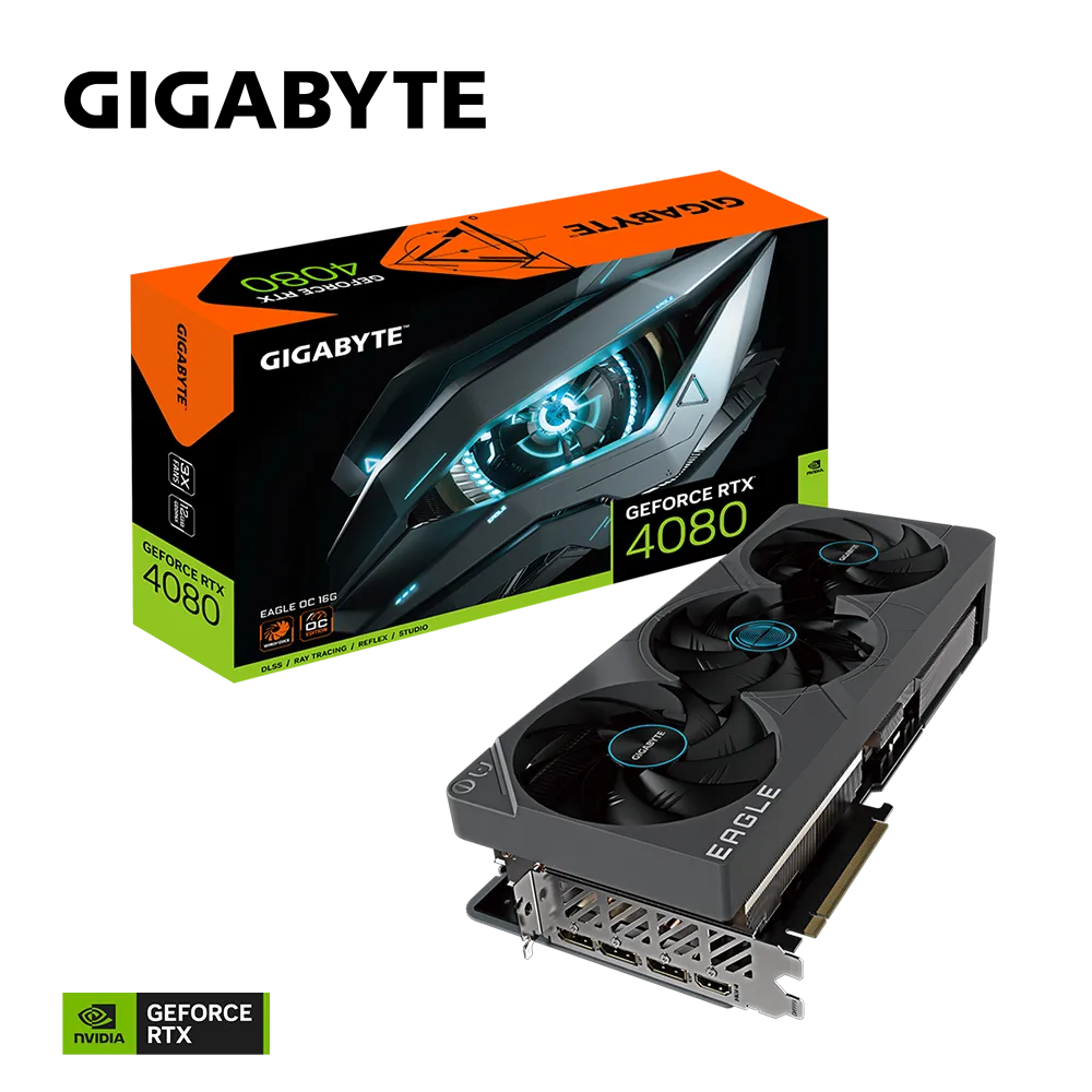 Видеокарта Gigabyte RTX 4080 (GV-N4080EAGLE OC-16GD)