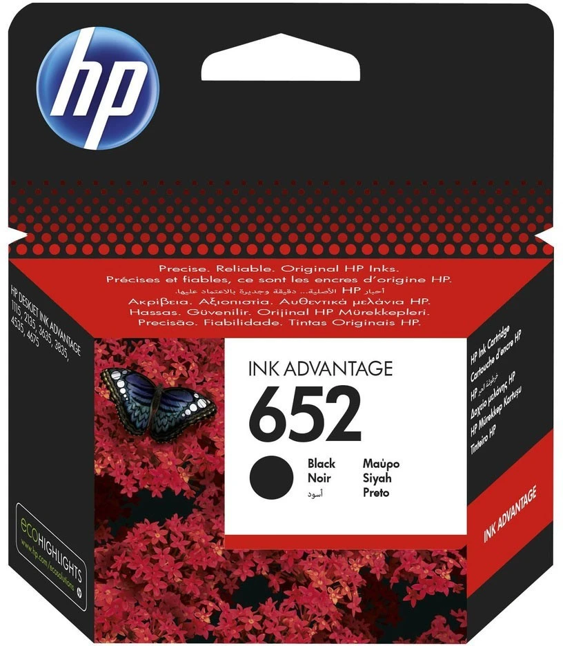 Картридж HP 652 (F6V25AE)