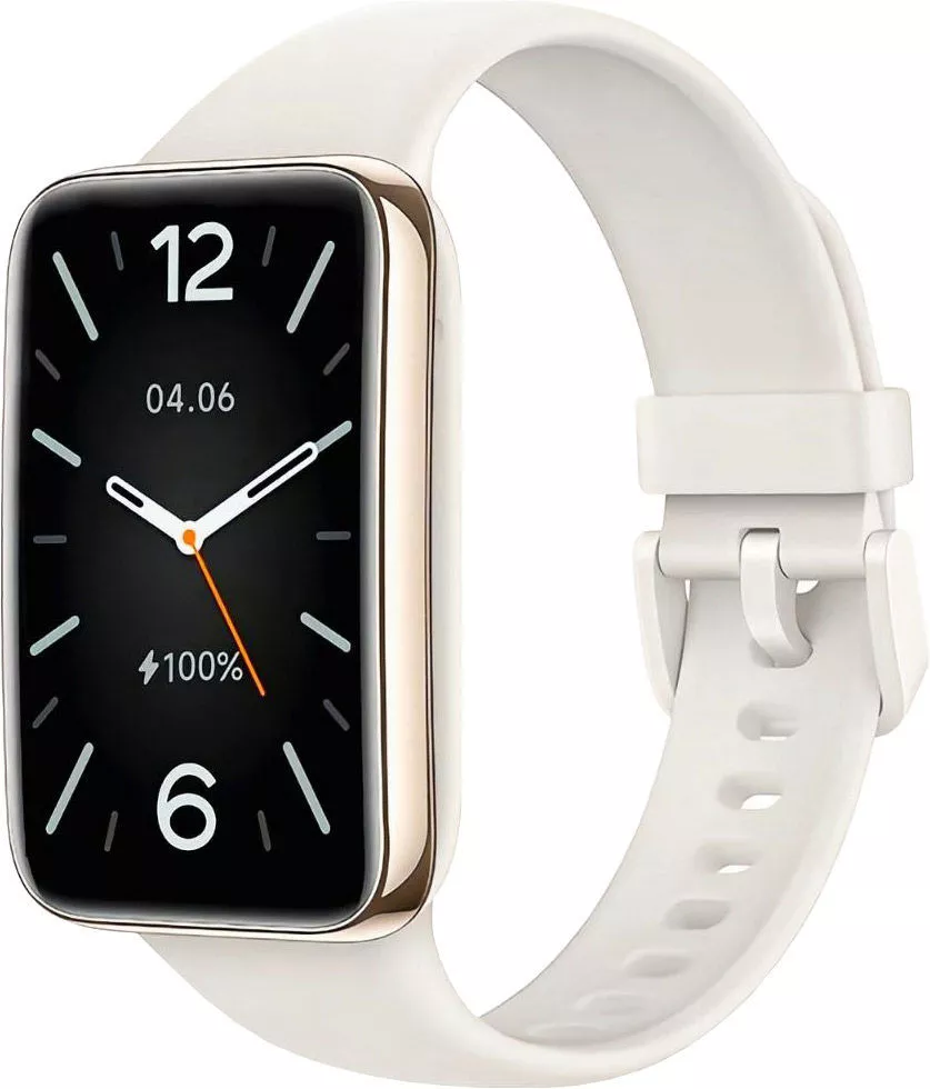 Умный браслет Xiaomi Smart Band 7 Pro M2141B1 (золотистый/белый, международная версия) (BHR6076GL)