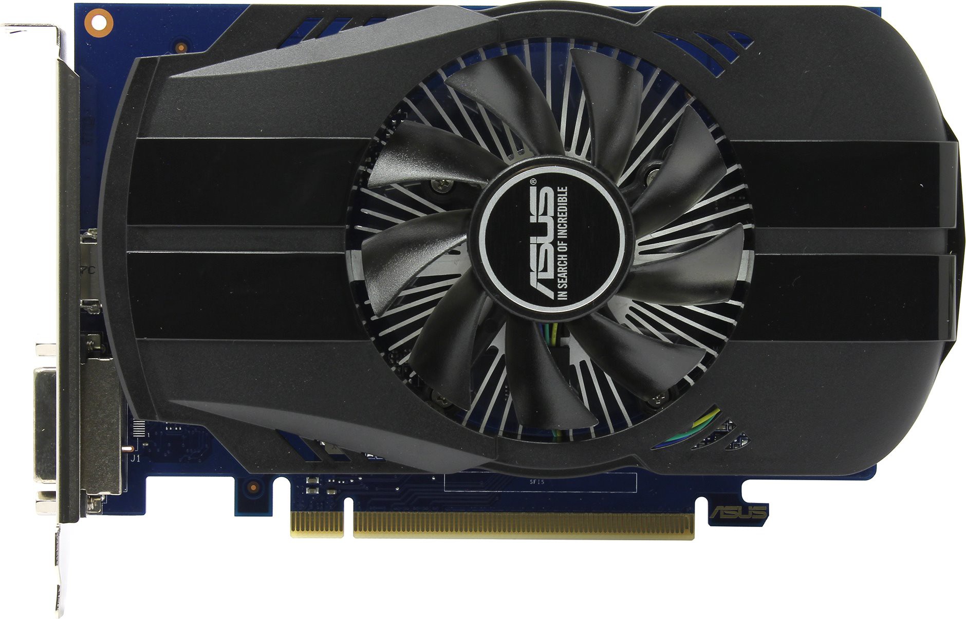 Видеокарта 1030 Asus PH-GT1030-O2G 2Gb GDDR5 64bit 1278(1531)/6008MHz