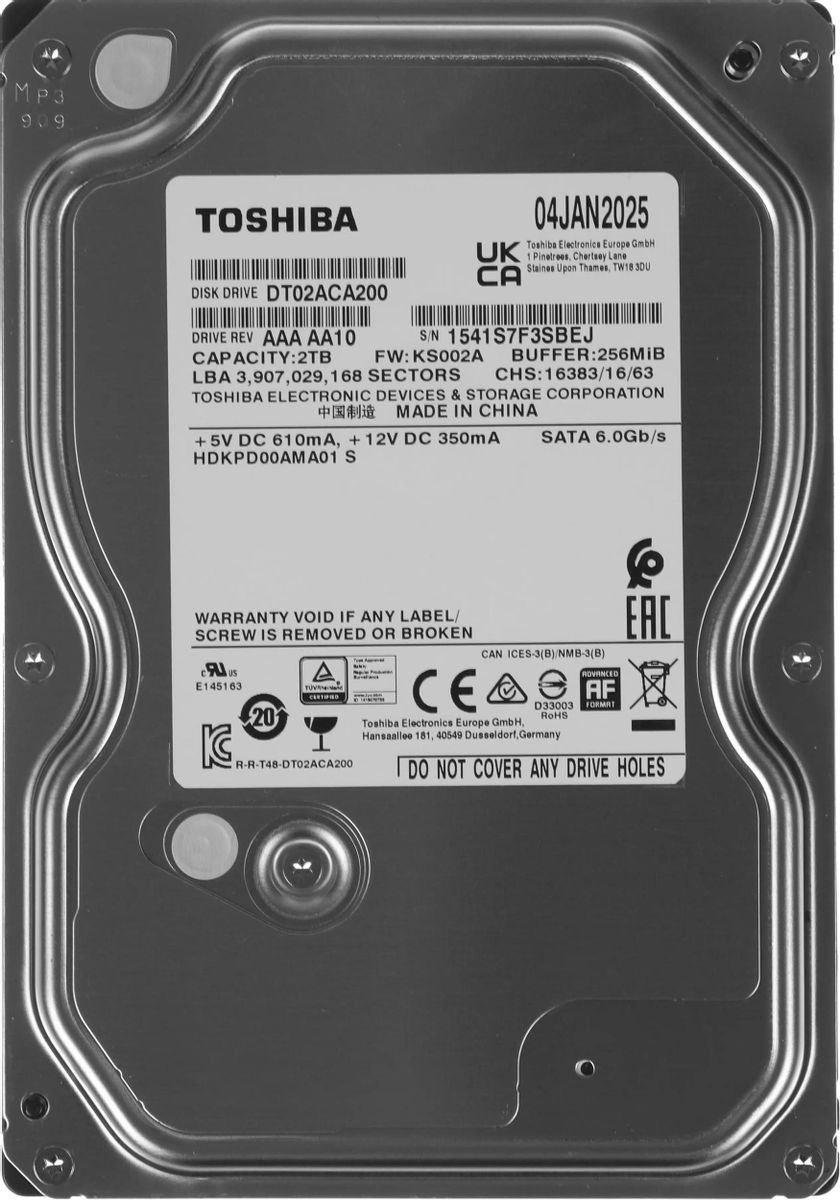 Жесткий диск 2Tb Toshiba DT02ACA200