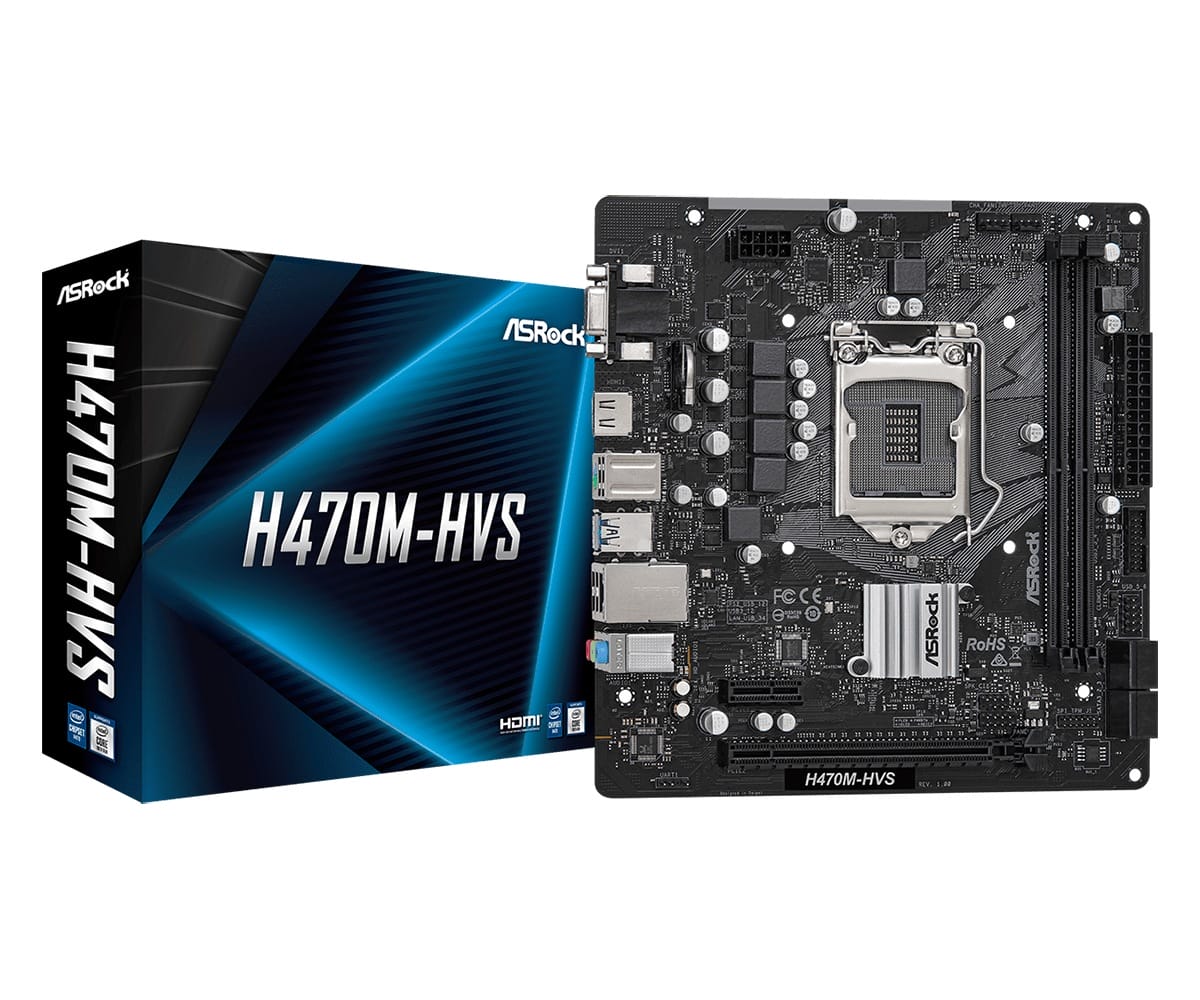 Материнская плата AsRock H470M-HVS