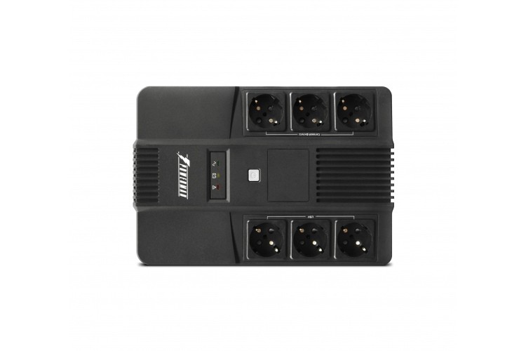 Источник бесперебойного питания 800VA PowerMan Brick 800 (6 розеток)