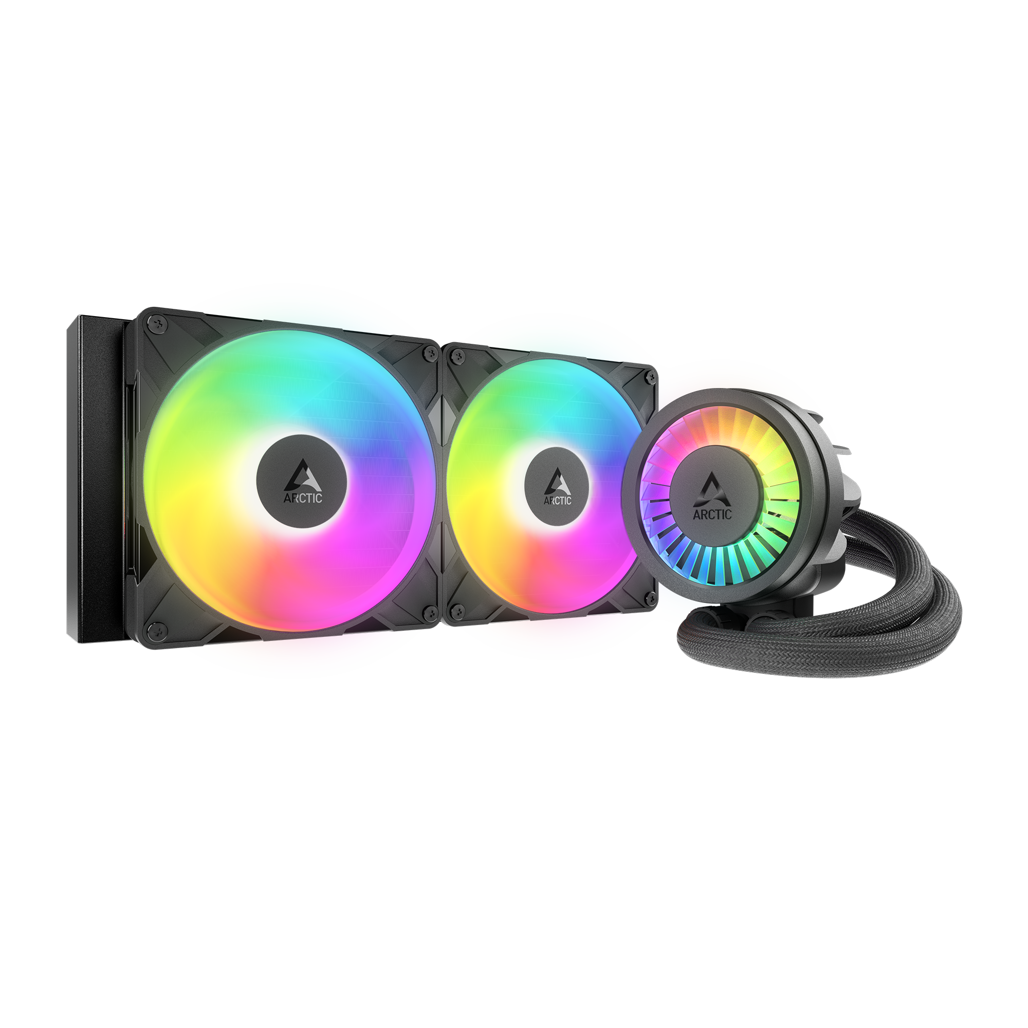 Система жидкостного охлаждения Arctic Cooling Liquid Freezer III Pro 280 A-RGB Black (ACFRE00183A)