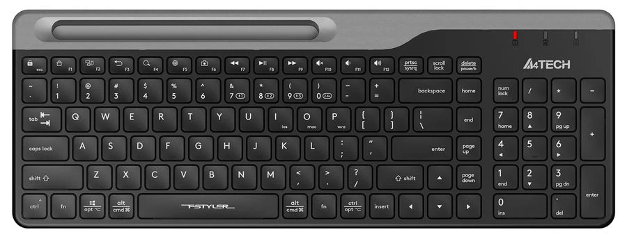 Клавиатура A4Tech Fstyler FBK25 (черный/серый)