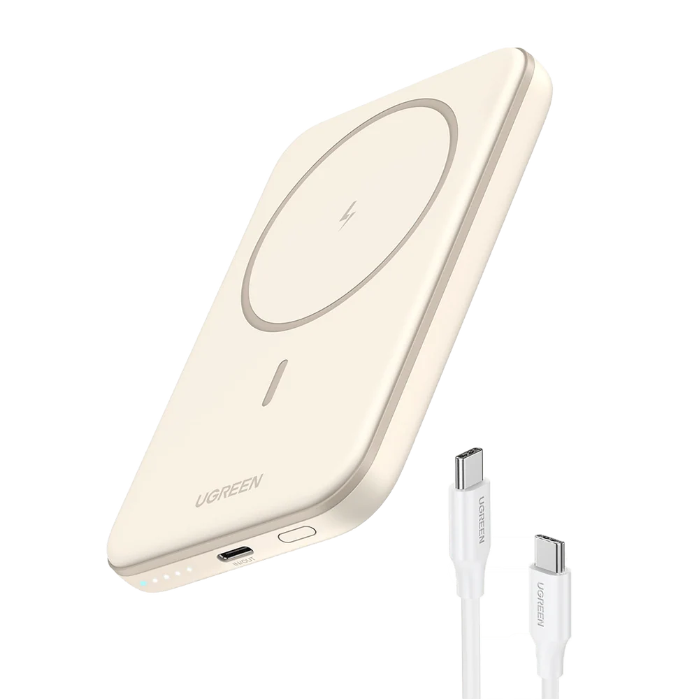 Портативное зарядное устройство Ugreen PB560 Off White (25207)
