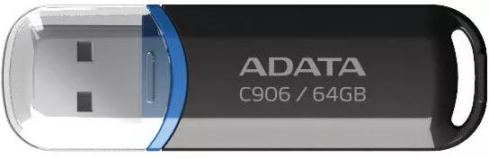 Usb flash disk 64Gb A-DATA C906 Classic (черный) (AC906-64G-RBK)