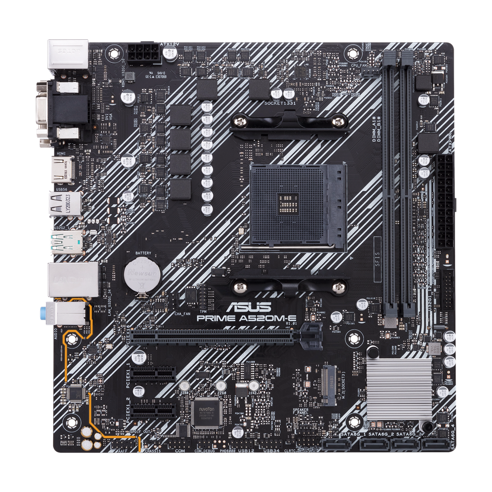 Материнская плата Asus Prime A520M-E/CSM