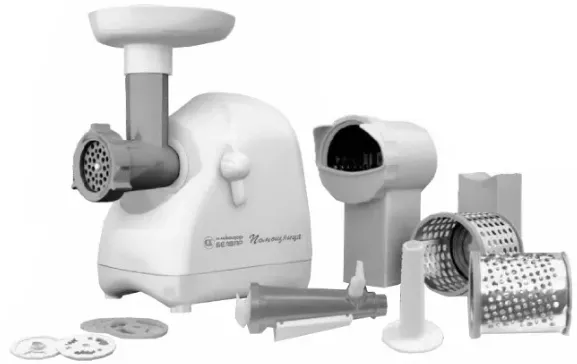 Мясорубка Белвар КЭМ-П2У 302-09 (белый)