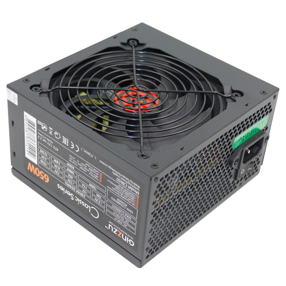 Блок питания 650W GINZZU CB650