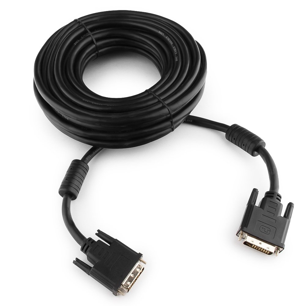 Кабель Cablexpert CC-DVI2-BK-10M
