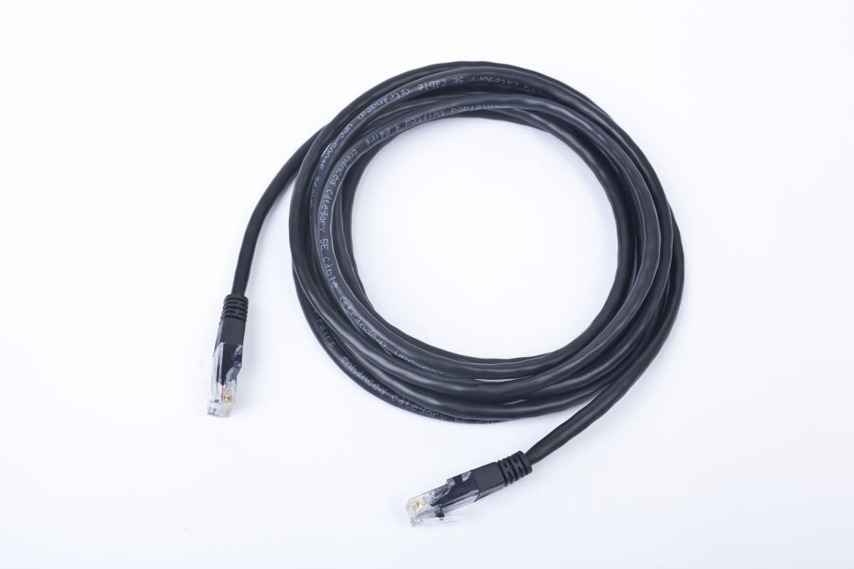 Патч-корд Cablexpert PP12-2M/BK Black 2m