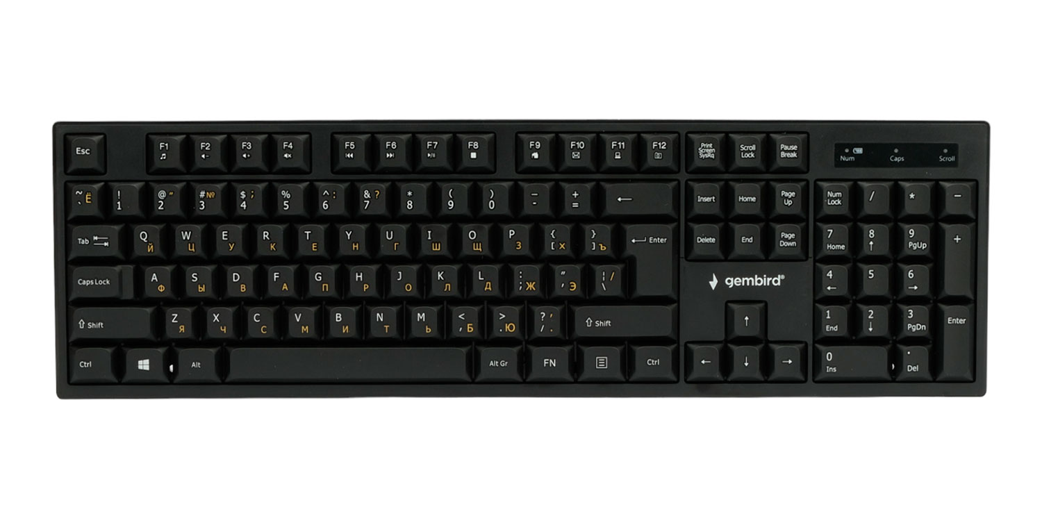 Клавиатура+мышь Gembird KBS-6000