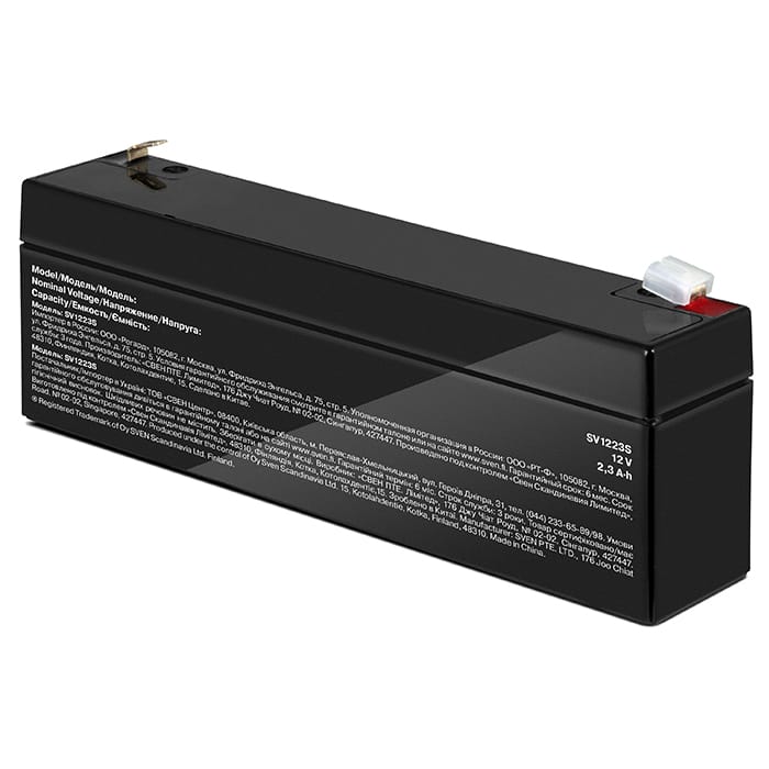 Аккумулятор для ИБП 2.3Ah Sven SV1223S