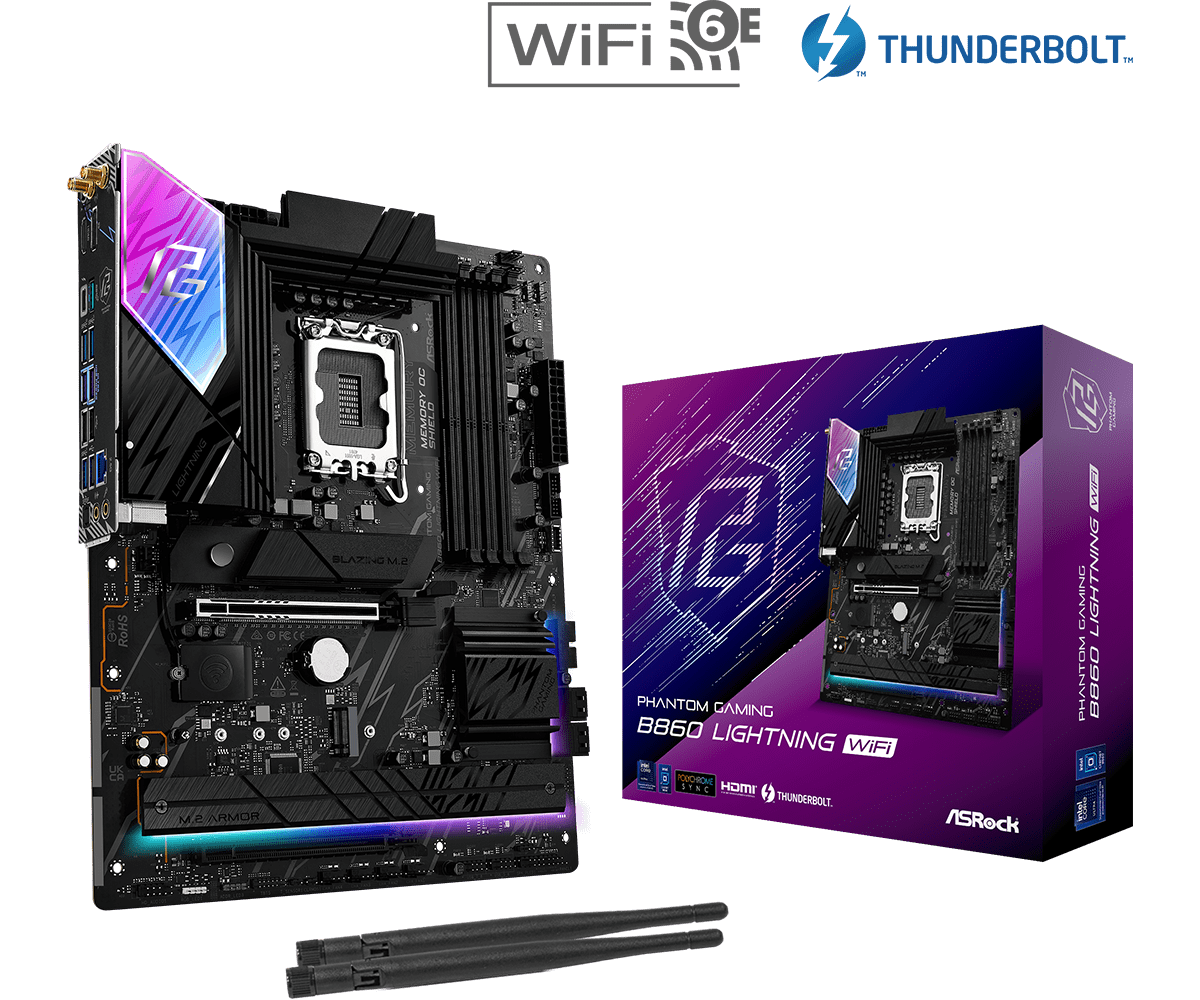 Материнская плата AsRock B860 Lightning WiFi