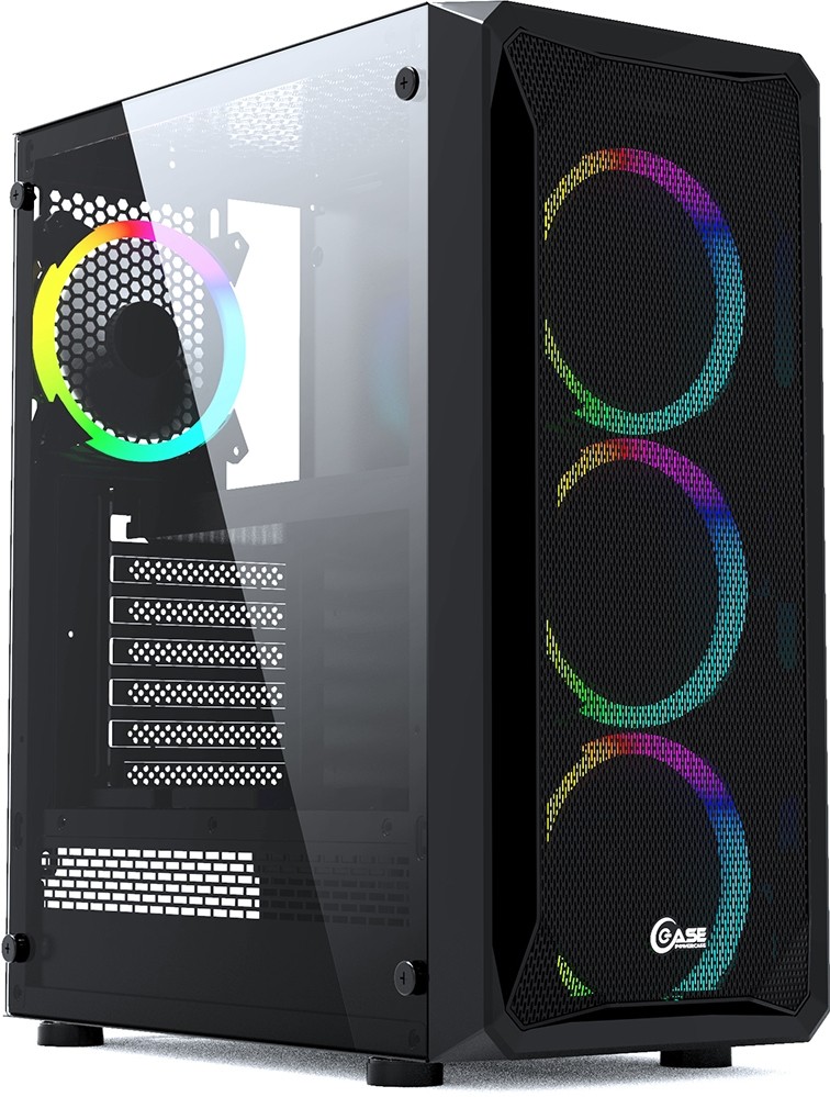 Корпус Powercase Mistral Z4 Mesh LED (CMIZB-L4)
