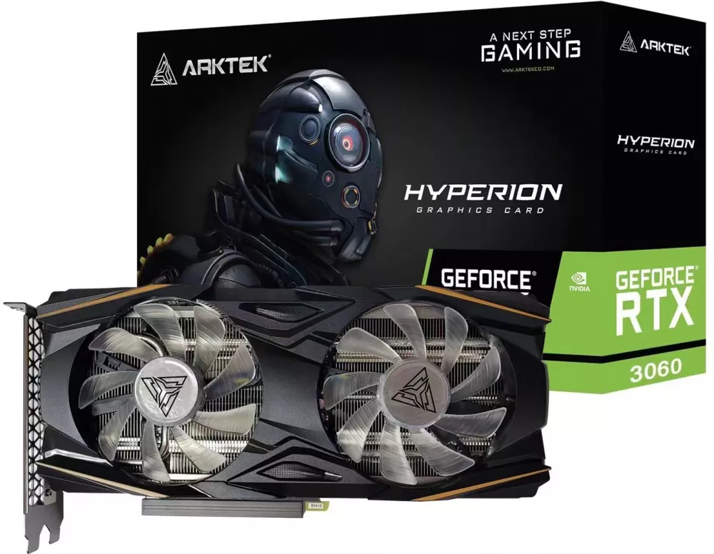 Видеокарта ARKTEK RTX 3050 Dual Fan (AKN3050D6S8GH1)