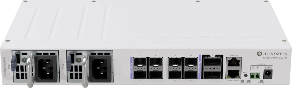 Коммутатор Mikrotik CRS510-8XS-2XQ-IN