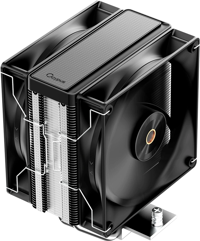 Вентилятор Ocypus Delta A40 Elite BK Dual FAN (Delta-A40-BK2NNWN00X-GL)
