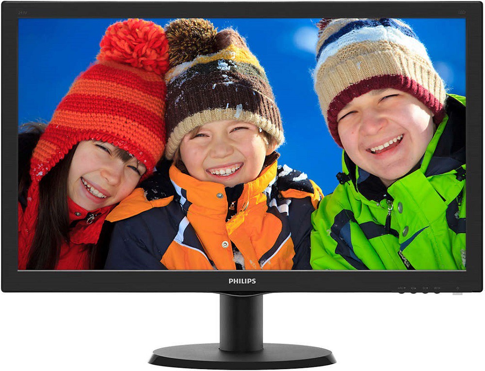 Монитор 23.6" Philips 243V5QHABA/01