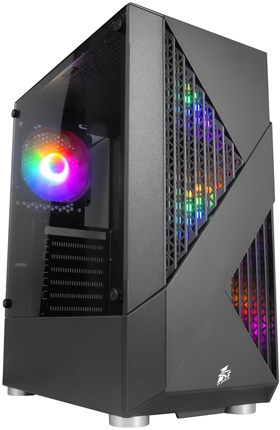 Корпус 1stPlayer Firerose F3-A (черный) (F3-A-BK-4F1)