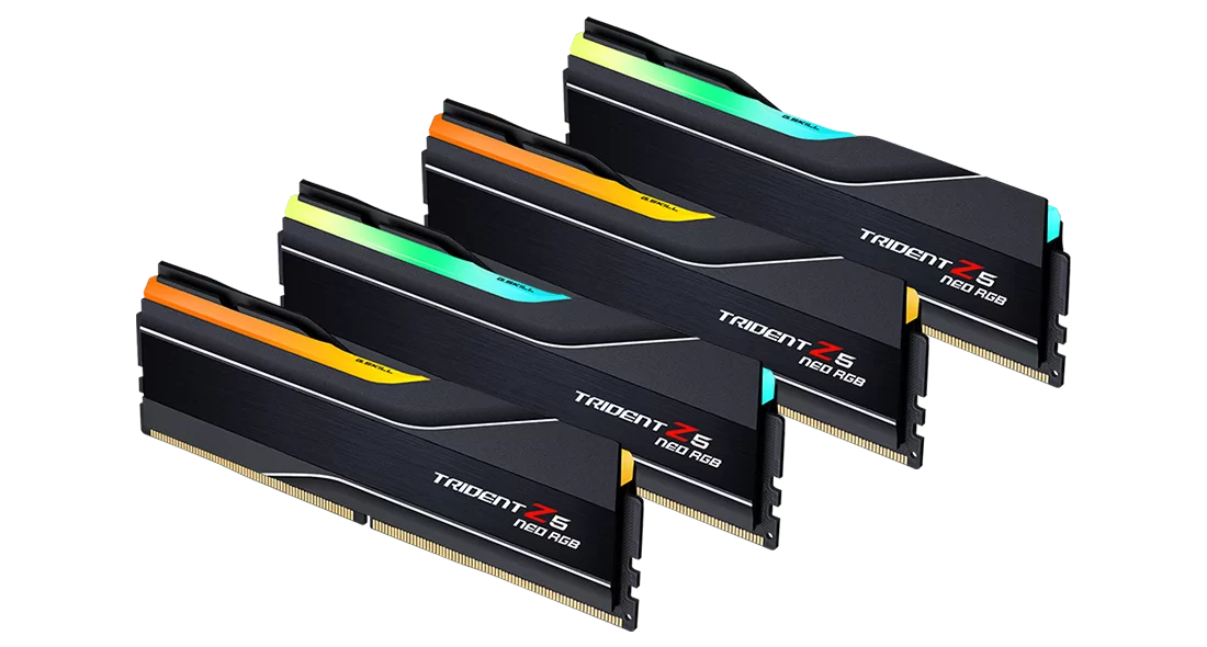 Модуль памяти 256Gb (4*64Gb) G.Skill Trident Z5 Neo RGB (F5-6000J3644D64GX4-TZ5NR)