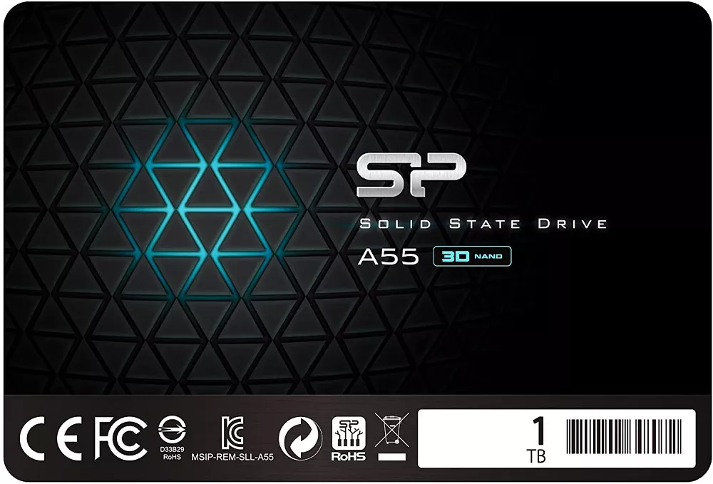 Жесткий диск SSD 1Tb Silicon Power A55 (SP001TBSS3A55S25)