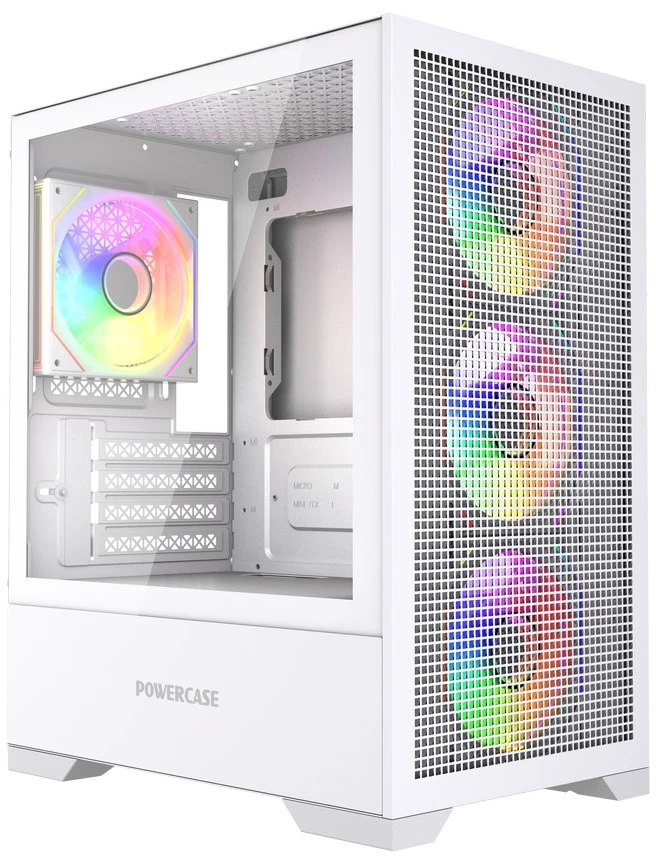 Корпус Powercase Mistral Micro B315W (белый) (CMMB315W-A4)