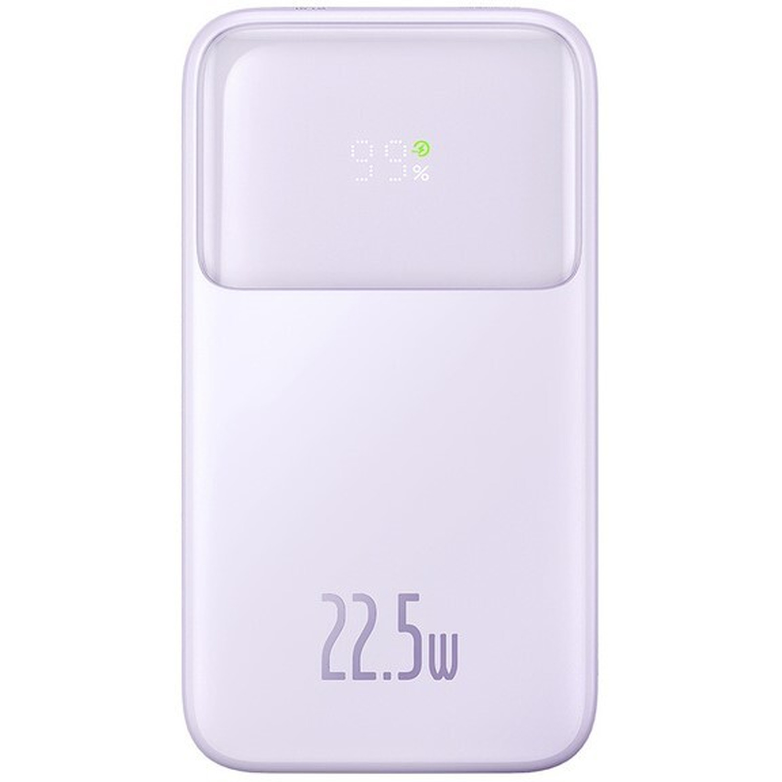 Портативное зарядное устройство Baseus Comet Series Dual-Cable Digital Display Fast Charge Power Bank 22.5W 20000mAh (сиреневый) (P10022503512-00)