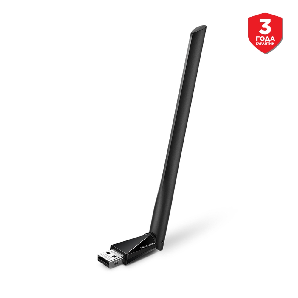 Сетевой адаптер Wi-Fi Mercusys AC650 (MU6H)