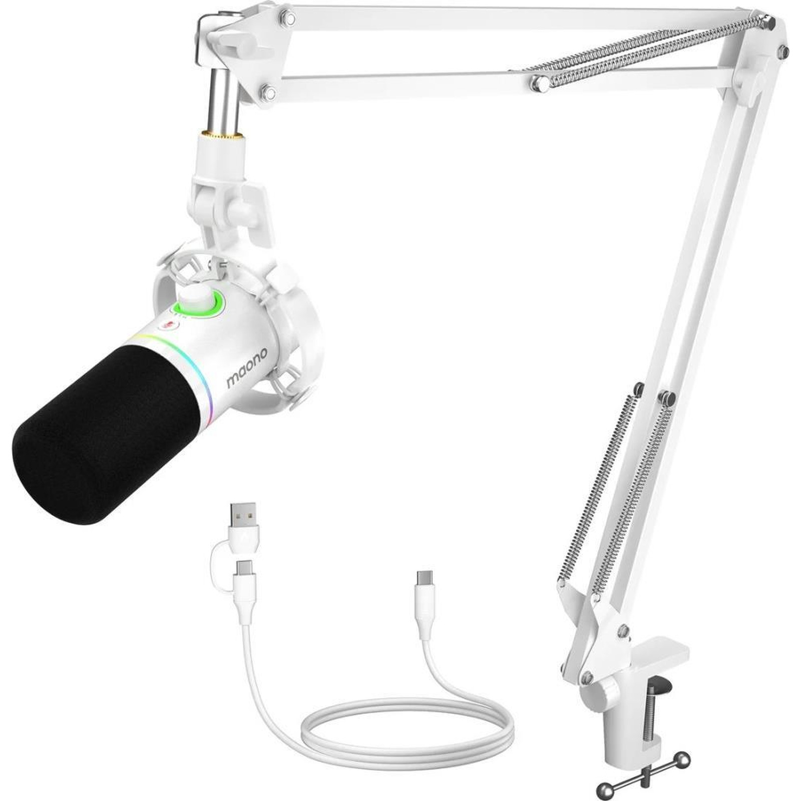 Микрофон maono PD200XS (белый)