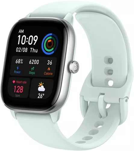 Умные часы Amazfit GTS 4 Mini (мятно-голубой)