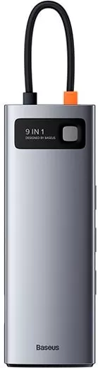 Док-станция Baseus Metal Gleam Space Gray (CAHUB-CU0G)