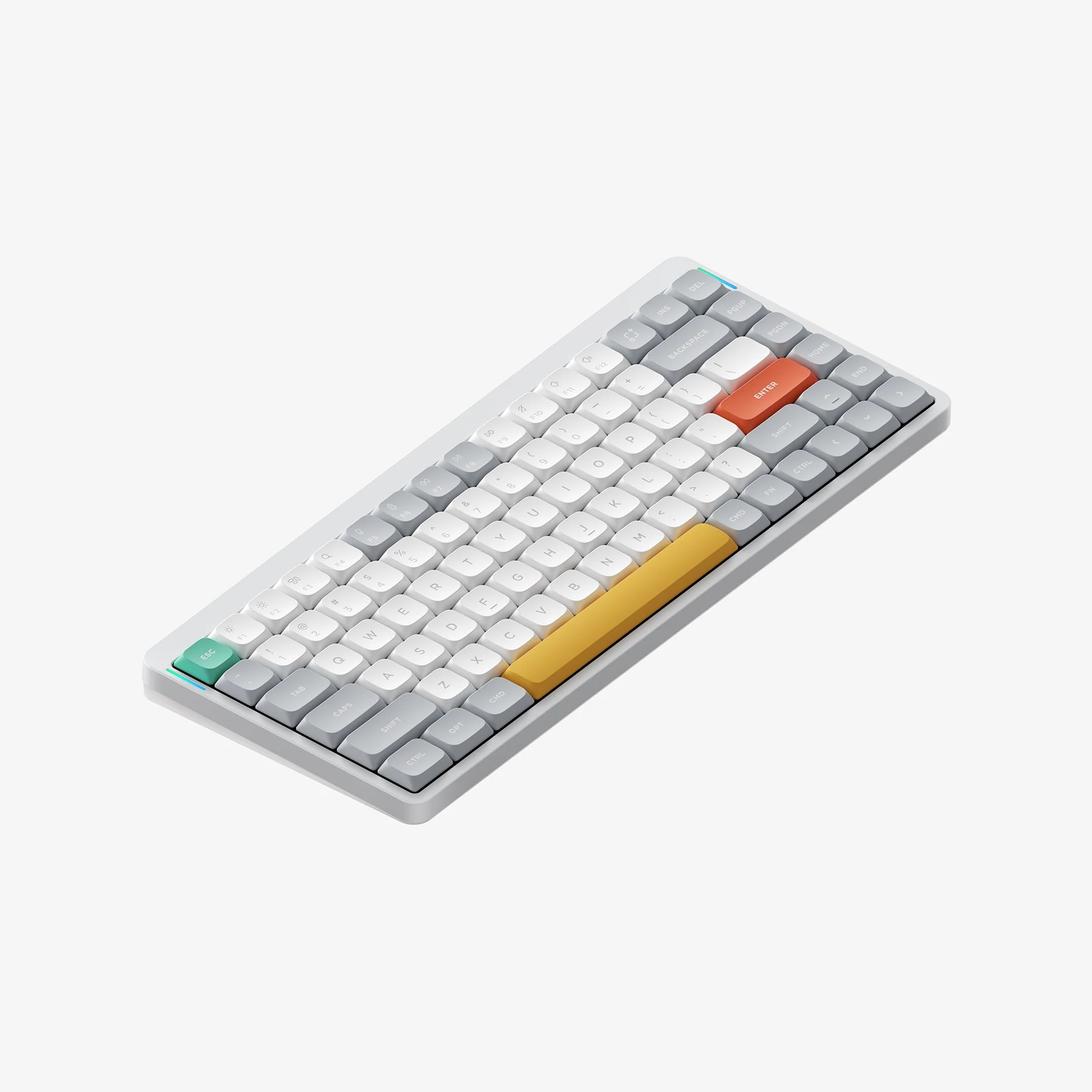 Клавиатура Nuphy AIR75v2 Ionic White Aloe Switch (AIR75v2-IW-21)