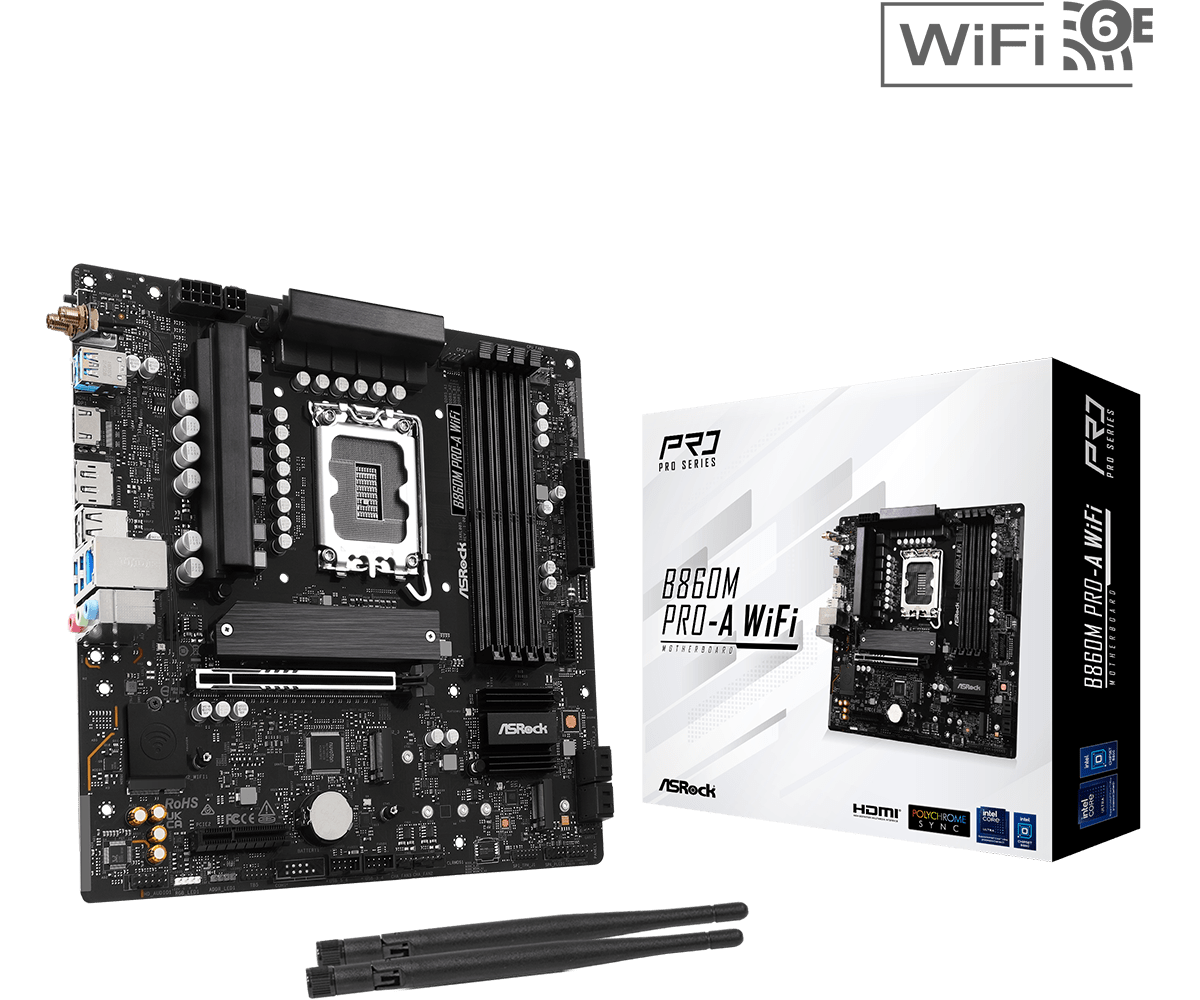 Материнская плата AsRock B860M Pro-A WiFi