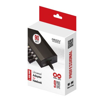 Автомобильное зарядное устройство GINZZU GA-4290U USB 90W