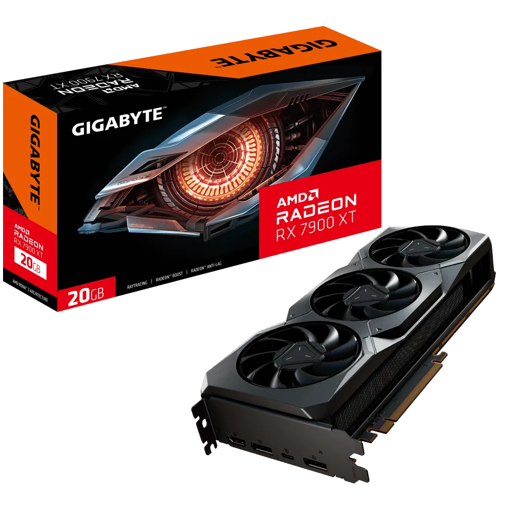 Видеокарта Gigabyte RX 7900 XT 20G (GV-R79XT-20GC-B)
