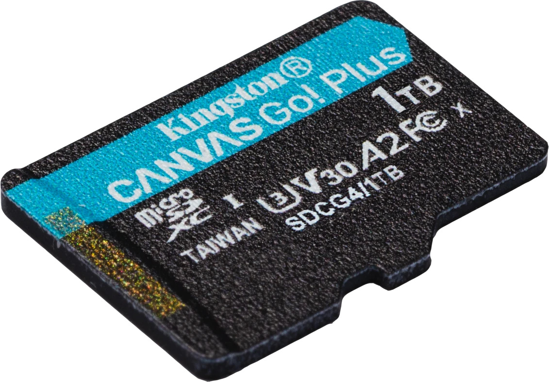 Карта памяти 1Tb Kingston Canvas Go! Plus (SDCG4/1TBSP)