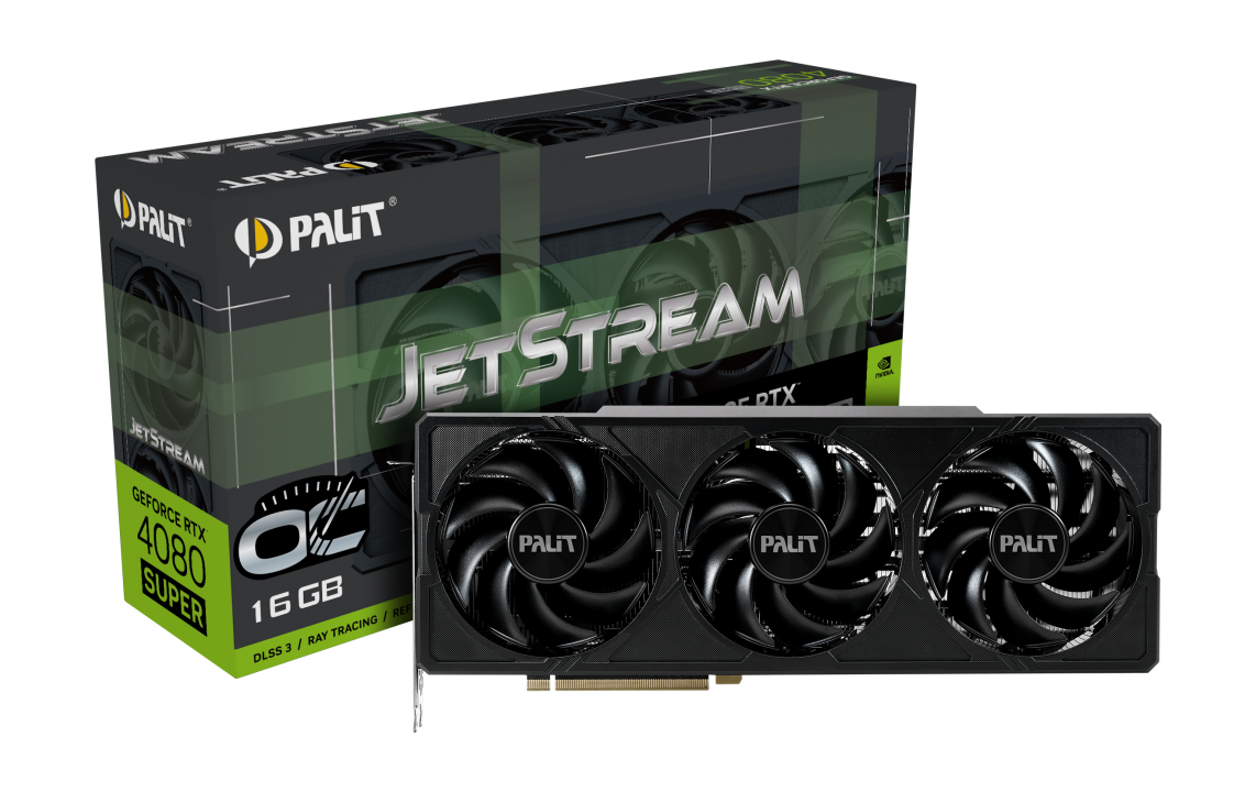 Видеокарта Palit RTX 4080 Super JetStream OC (NED408SS19T2-1032J)