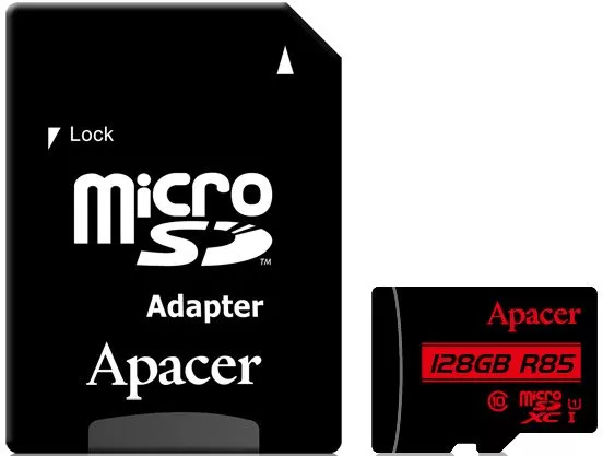 Карта памяти 128Gb Apacer AP128GMCSX10U5-R