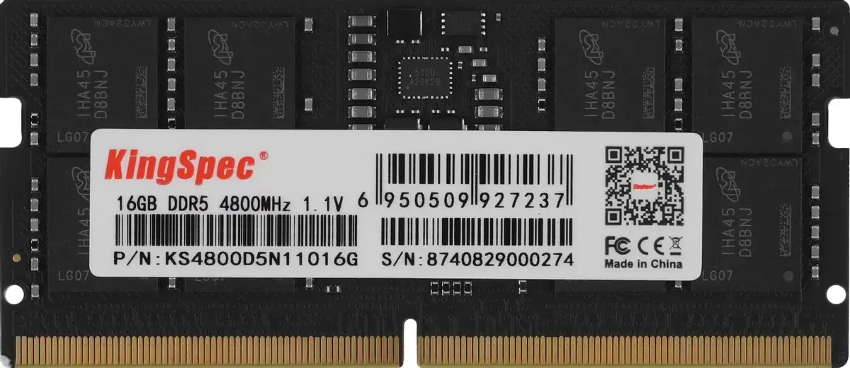 Модуль памяти 16Gb KingSpec KS4800D5N11016G
