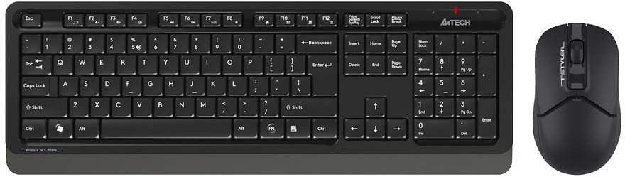 Клавиатура+мышь A4Tech Fstyler FG1012 (черный)