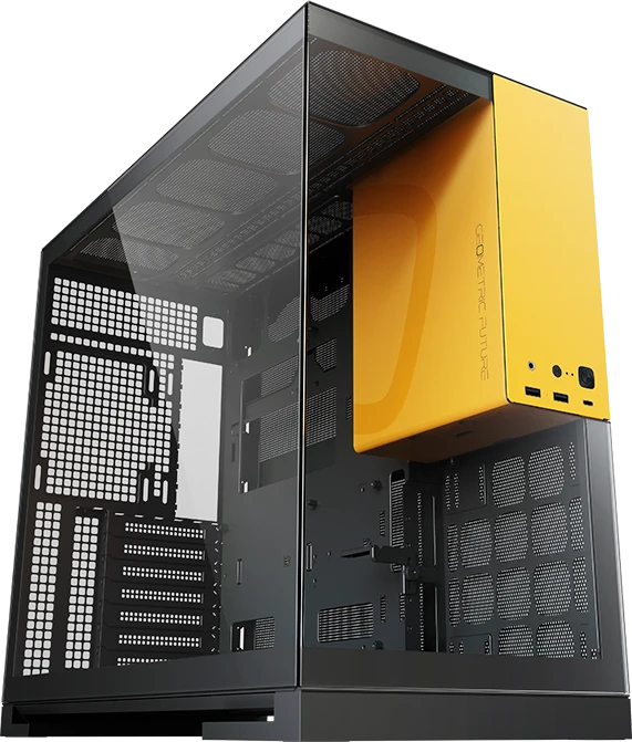 Корпус Geometric Future Model 5 (черный/желтый) (1AM5WKBY00100)