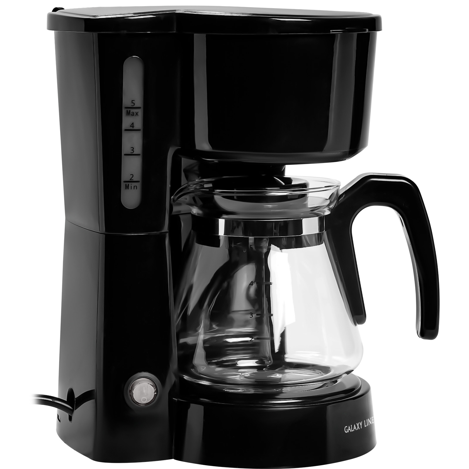 Кофеварка Galaxy Line GL0709 ЧЕРНАЯ