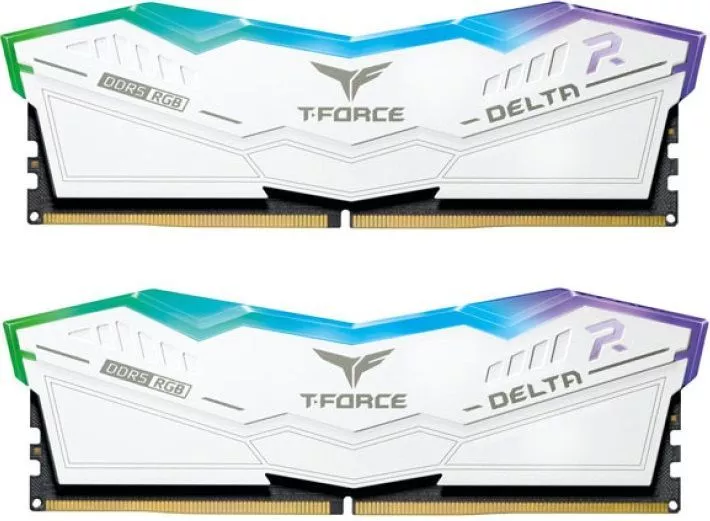 Модуль памяти 32Gb (2*16Gb) Team T-Force Delta RGB White (FF4D532G6600HC34DC01)