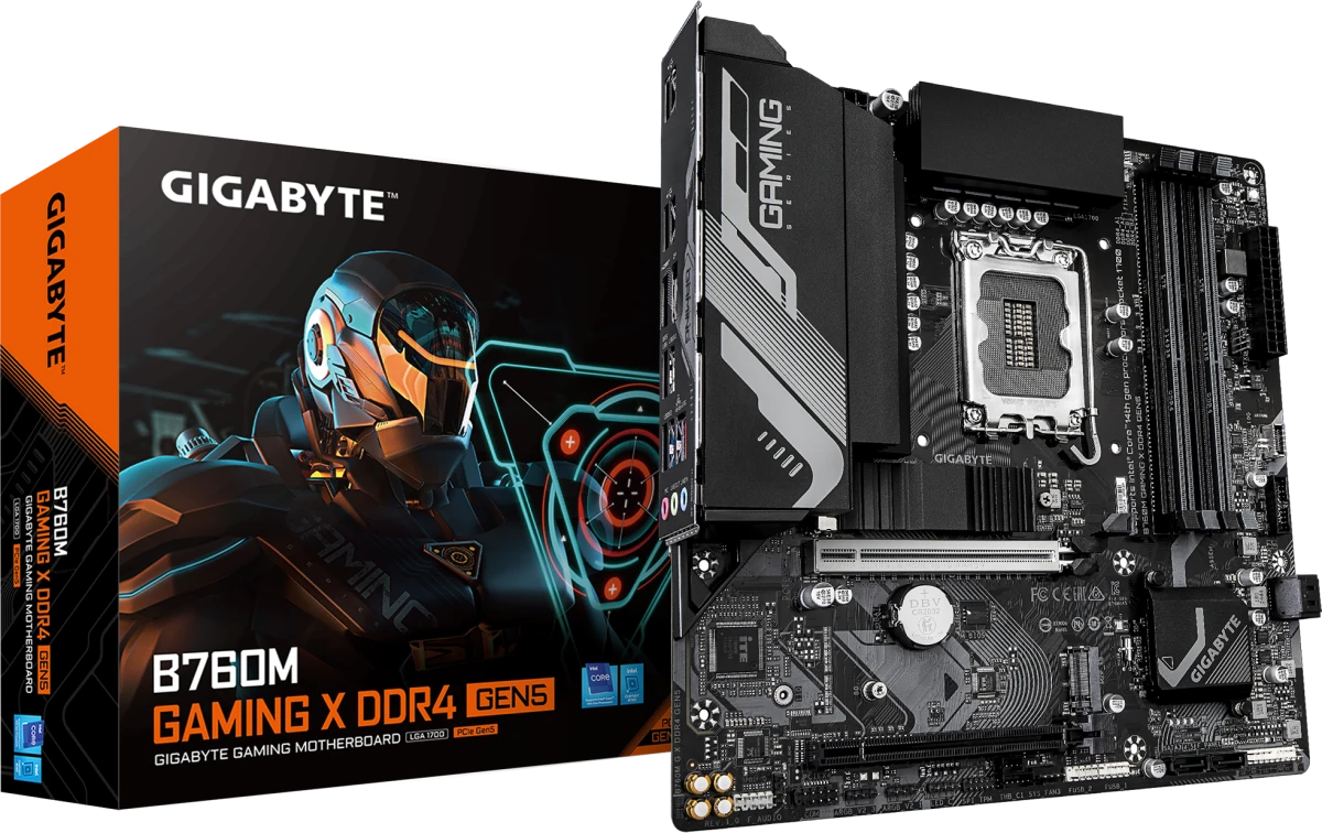 Материнская плата Gigabyte B760M GAMING X DDR4 GEN5