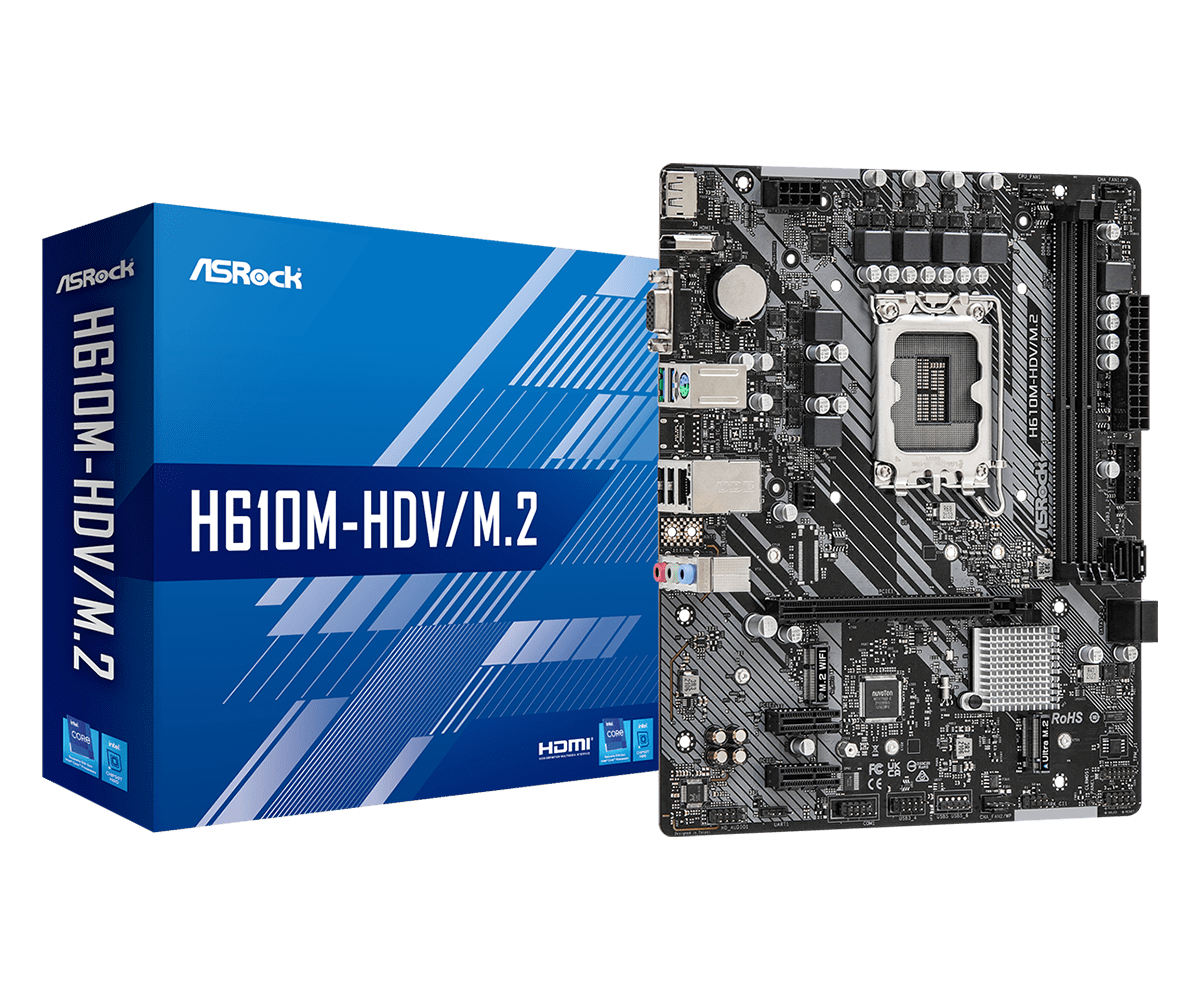 Материнская плата ASRock H610M-HDV/M.2