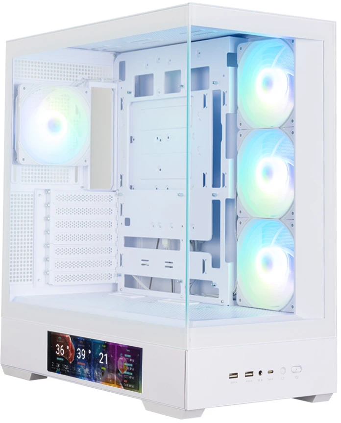 Корпус Zalman P40 DS (белый)