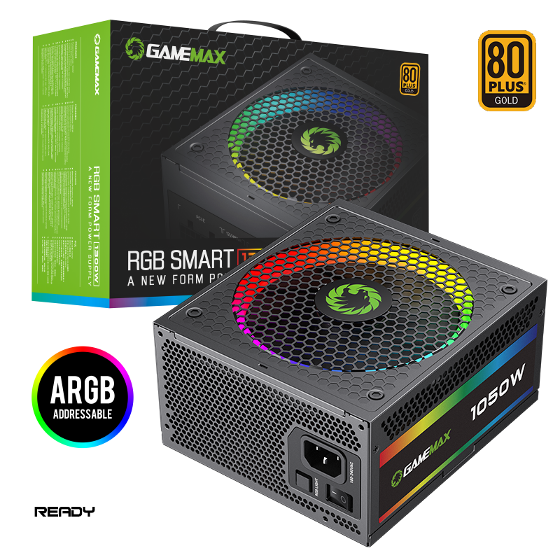Блок питания 1050W GameMax RGB-1050 PRO